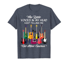 Load image into Gallery viewer, The little voices in my head keep telling me get more guitar T-Shirt-2501242