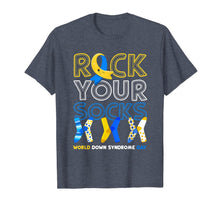 Load image into Gallery viewer, World Down Syndrome Day T Shirt Rock Your Socks Awareness TShirt99890