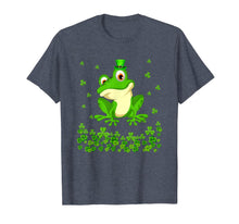 Load image into Gallery viewer, Funny Frog St Patricks Day Shirt Women Irish Frog T-Shirt-922046