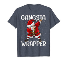 Load image into Gallery viewer, Funny shirts V-neck Tank top Hoodie sweatshirt usa uk au ca gifts for Gangsta Wrapper Funny Dabbing Santa Christmas Gift Men Kids T-Shirt 107471