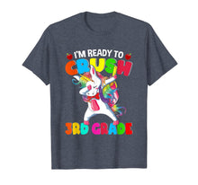 Load image into Gallery viewer, 3rd Grade Dabbing Unicorn Back to School Shirt Girls Gift T-Shirt 109728