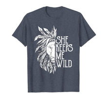 Load image into Gallery viewer, She Keeps Me Wild Lion Couple Matching Gift T-Shirt
