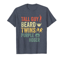 Load image into Gallery viewer, Perfect gift for kids dude-TALL GUY BEARD TWINS PURPLE HOSER T-Shirt-446879