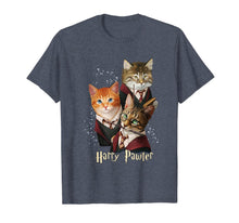 Load image into Gallery viewer, Potter Cats Cute Harry Pawter Kitten gift for Her T-Shirt-742317