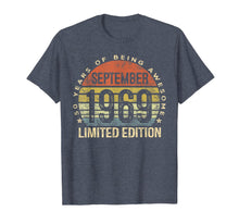 Load image into Gallery viewer, Born September 1969 Limited Edition Bday Gifts 50th Birthday T-Shirt 59804