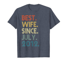 Load image into Gallery viewer, 7th Wedding Anniversary Gifts Best Wife Since July 2012 487077