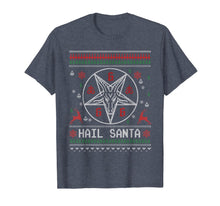 Load image into Gallery viewer, Hail Santa Ugly Christmas Sweater T-Shirt-2196243