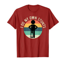 Load image into Gallery viewer, I Do My Own Stunts T Shirt Get Well Gift Funny Injury Leg T-Shirt 412022