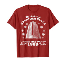 Load image into Gallery viewer, Funny shirts V-neck Tank top Hoodie sweatshirt usa uk au ca gifts for Nakatomi Plaza Christmas Party 1988 Men Boy Pop Culture T-Shirt 109020