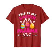 Load image into Gallery viewer, This Is My Easter Pajama Shirt Bunny Egg Easter Day Gifts TShirt101098