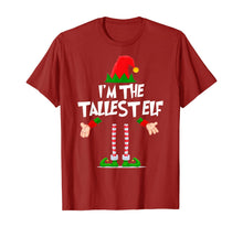 Load image into Gallery viewer, Funny shirts V-neck Tank top Hoodie sweatshirt usa uk au ca gifts for Christmas Elf Tshirt I'm The Tallest Elf Matching Xmas Gift T-Shirt 837300