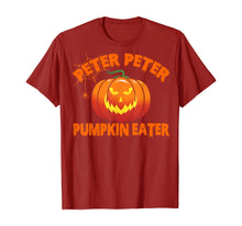 Load image into Gallery viewer, Peter Peter Pumpkin Eater Couples Halloween Costume Gifts T-Shirt