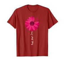 Load image into Gallery viewer, Faith Hope Love Pink Ribbon Daisy Flower : Breast Cancer T-Shirt 73573