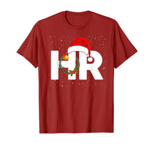 Load image into Gallery viewer, Funny shirts V-neck Tank top Hoodie sweatshirt usa uk au ca gifts for Christmas Human Resources Santa Claus Hat Wreath Xmas Gifts T-Shirt 705501