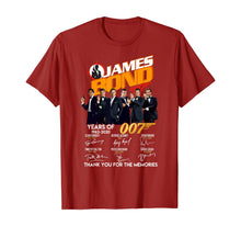 Load image into Gallery viewer, Thank You For The Memories-James-Bond-007-Gift T-Shirt