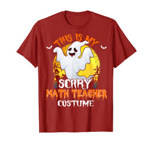 Load image into Gallery viewer, This Is My Scary Math Teacher Costume Math Halloween Gifts T-Shirt