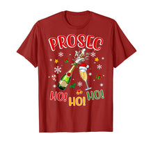 Load image into Gallery viewer, Funny shirts V-neck Tank top Hoodie sweatshirt usa uk au ca gifts for Prosec Ho Ho Ho Funny Prosecco Wine Christmas T-Shirt 900314