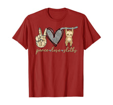 Load image into Gallery viewer, Peace Love Sloths TShirt255465