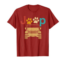 Load image into Gallery viewer, Funny shirts V-neck Tank top Hoodie sweatshirt usa uk au ca gifts for Vintage Jeeps Retro 70s Sunset Paw Print Dog Cat Lover Gift T-Shirt 144321