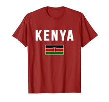 Load image into Gallery viewer, Funny shirts V-neck Tank top Hoodie sweatshirt usa uk au ca gifts for Kenyan Flag T-shirt Kenya Souvenir Gift 368149