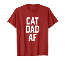 Load image into Gallery viewer, Funny shirts V-neck Tank top Hoodie sweatshirt usa uk au ca gifts for Cat Dad AF T-Shirt for Dads of Cats 796891