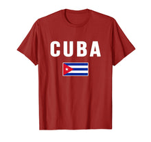 Load image into Gallery viewer, Funny shirts V-neck Tank top Hoodie sweatshirt usa uk au ca gifts for Cuba T-shirt Cuban Flag Souvenir Love Gift 300540