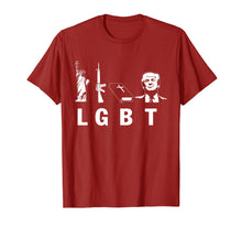Load image into Gallery viewer, Funny shirts V-neck Tank top Hoodie sweatshirt usa uk au ca gifts for Liberty Gun Bible Trump T Shirt LGBT T Shirt 1519094