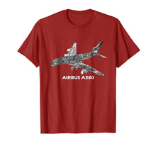 Load image into Gallery viewer, Funny shirts V-neck Tank top Hoodie sweatshirt usa uk au ca gifts for Airbus A380 jet airplane cutaway aviation pilot T-Shirt gift 2017430
