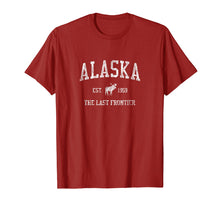 Load image into Gallery viewer, Funny shirts V-neck Tank top Hoodie sweatshirt usa uk au ca gifts for Alaska T-Shirt Vintage Sports Design Alaskan Moose Tee 284854