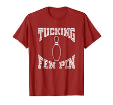 Load image into Gallery viewer, Tucking Fen Pin Funny Bowling Shirt League T-Shirt Ten Pin