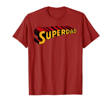 Load image into Gallery viewer, Super dad Superdad shirt Funny Superhero Dad T-shirt 184570