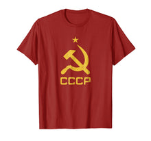 Load image into Gallery viewer, Funny shirts V-neck Tank top Hoodie sweatshirt usa uk au ca gifts for Vintage CCCP flag - Soviet Russian Union,communist party 1924942