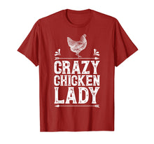 Load image into Gallery viewer, Funny shirts V-neck Tank top Hoodie sweatshirt usa uk au ca gifts for Crazy Chicken Lady T Shirt Funny Farm Poultry Farmer Gifts 2500970