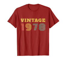 Load image into Gallery viewer, Funny shirts V-neck Tank top Hoodie sweatshirt usa uk au ca gifts for 41st Birthday Gift Vintage 1978 Year T-Shirt 661920