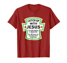 Load image into Gallery viewer, Funny shirts V-neck Tank top Hoodie sweatshirt usa uk au ca gifts for Catch Up With Jesus Funny Christian T-Shirt 286831