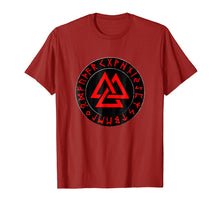 Load image into Gallery viewer, Funny shirts V-neck Tank top Hoodie sweatshirt usa uk au ca gifts for Vikings Norse Symbol Valknut T-Shirt 1387737