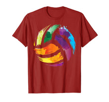 Load image into Gallery viewer, Funny shirts V-neck Tank top Hoodie sweatshirt usa uk au ca gifts for Colorful Volleyball Shirt | Cute Colorsplash Ball Tee Gift 1556145