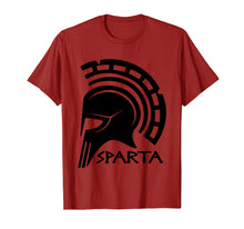 Load image into Gallery viewer, Funny shirts V-neck Tank top Hoodie sweatshirt usa uk au ca gifts for Sparta T-Shirt Spartan Helmet Ancient Greece Greek Military 2237447