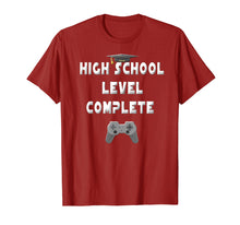Load image into Gallery viewer, 2019 High School Level Complete Gamer Graduation Gifts Shirt