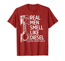 Load image into Gallery viewer, Funny shirts V-neck Tank top Hoodie sweatshirt usa uk au ca gifts for Mens Real Men Smell Like Diesel T Shirt Diesel Mechanic Gift 2871751