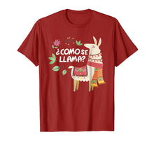 Load image into Gallery viewer, Funny shirts V-neck Tank top Hoodie sweatshirt usa uk au ca gifts for Como Se Llama T Shirt Funny Llama & Alpaca Lover Gift 1074561