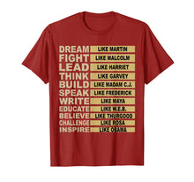 Load image into Gallery viewer, Funny shirts V-neck Tank top Hoodie sweatshirt usa uk au ca gifts for Influential Inspirational Black History Leaders T Shirt Gift 2351318