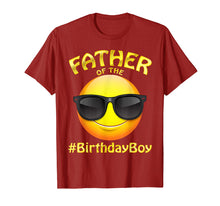 Load image into Gallery viewer, Funny shirts V-neck Tank top Hoodie sweatshirt usa uk au ca gifts for Father Of The Birthday Boy Emoji Shirt Gifts Cute Party 2555093