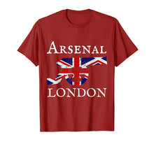 Load image into Gallery viewer, Funny shirts V-neck Tank top Hoodie sweatshirt usa uk au ca gifts for Arsenal London Soccer Jersey Cannon Union Jack T-Shirt 533084