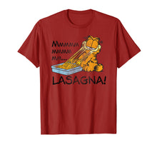 Load image into Gallery viewer, Funny shirts V-neck Tank top Hoodie sweatshirt usa uk au ca gifts for Garfield Mmm Lasagna 604585