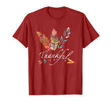 Load image into Gallery viewer, Funny shirts V-neck Tank top Hoodie sweatshirt usa uk au ca gifts for Thankful Feather & Arrow Fall T-Shirt - Vintage Thanksgiving 1199570