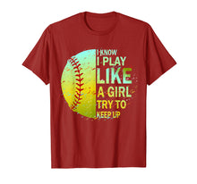 Load image into Gallery viewer, Softball Shirt for Girls & Women