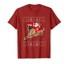 Load image into Gallery viewer, Funny shirts V-neck Tank top Hoodie sweatshirt usa uk au ca gifts for Santa Ride Belgian Malinois Christmas Gifts T-Shirt 4392663