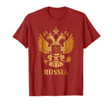 Load image into Gallery viewer, Funny shirts V-neck Tank top Hoodie sweatshirt usa uk au ca gifts for Proud Russia Arms Of Coat Russian Emblem Flag T-shirt 2274734