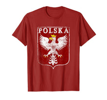 Load image into Gallery viewer, Funny shirts V-neck Tank top Hoodie sweatshirt usa uk au ca gifts for Polish Eagle Polish Crest Vintage Polska Eagle Poland Shirt 1361821